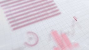 Animation of covid 19 cells and data processing. global covid 19 pandemic and data processing concept digitally generated video. - Powered by Shutterstock - Get 15% off with code: PIKWIZARD15