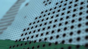 Animation of globe and data processing over wind turbine. Global ecology, finances and digital interface concept digitally generated video. - Powered by Shutterstock - Get 15% off with code: PIKWIZARD15