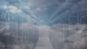 Animation of molecules and data processing on blue background. Global networking and business technology concept. - Powered by Shutterstock - Get 15% off with code: PIKWIZARD15