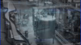 Animation of digital screen with diverse data with graphs over blurred warehouse. Data processing, digital interface, delivery services and technology concept digitally generated video. - Powered by Shutterstock - Get 15% off with code: PIKWIZARD15