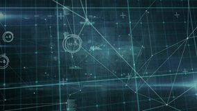 Animation of globe over network of connections with data processing. Global technology, computing and digital interface concept digitally generated video. - Powered by Shutterstock - Get 15% off with code: PIKWIZARD15
