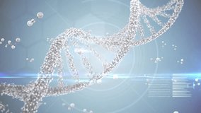 Animation of medical data processing over human model. Computer interface and business technology concept. - Powered by Shutterstock - Get 15% off with code: PIKWIZARD15