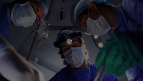 Animation of network of connections over diverse male and female doctors. Global education networks connections and digital interface concept digitally generated video. - Powered by Shutterstock - Get 15% off with code: PIKWIZARD15