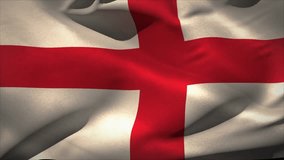Animation of data processing over flag of england. National flags and digital interface concept digitally generated video. - Powered by Shutterstock - Get 15% off with code: PIKWIZARD15