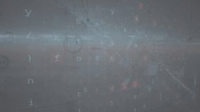 Animation of network of connections with data processing over padlock icon. Technology, online security and digital interface concept digitally generated video. - Powered by Shutterstock - Get 15% off with code: PIKWIZARD15