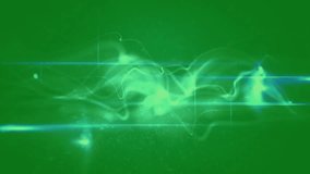 Animation of heart icons and digital wave over world map and data processing on green background. Computer interface and business technology concept - Powered by Shutterstock - Get 15% off with code: PIKWIZARD15