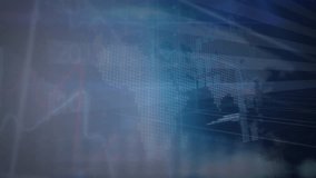 Animation of scope scanning data processing and network of connections. Global technology connections and digital interface concept digitally generated video. - Powered by Shutterstock - Get 15% off with code: PIKWIZARD15