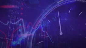 Animation of binary coding data processing over network of connections. Global business data processing and computing concept digitally generated video. - Powered by Shutterstock - Get 15% off with code: PIKWIZARD15