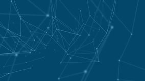 Animation of network of connections over digital city on blue background. global technology, connections and digital interface concept digitally generated video. - Powered by Shutterstock - Get 15% off with code: PIKWIZARD15