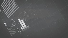 Animation of financial data over caucasian businessmen shaking hands. business, finance, connections, technology and digital interface digitally generated video. - Powered by Shutterstock - Get 15% off with code: PIKWIZARD15