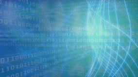 Animation of data processing and binary coding over casino chips. global business, finance, gambling and data processing concept digitally generated video. - Powered by Shutterstock - Get 15% off with code: PIKWIZARD15