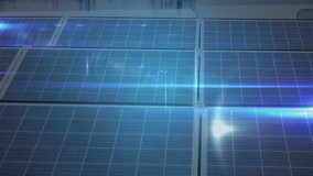 Animation of network of profile icons over male engineer setting up solar panels on the roof. Global networking and solar energy technology concept - Powered by Shutterstock - Get 15% off with code: PIKWIZARD15