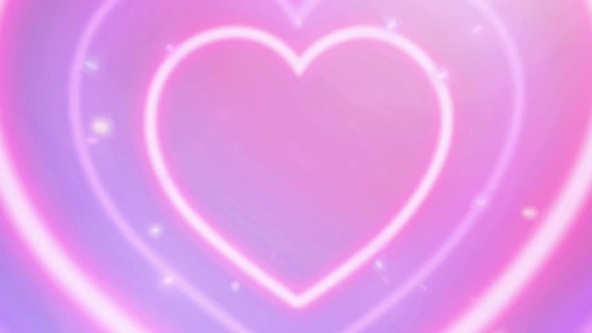 Happy Valentine Greeting Love Romantic Heart Video Background 4k