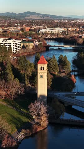 Spokane Clock Tower Riverfront Park