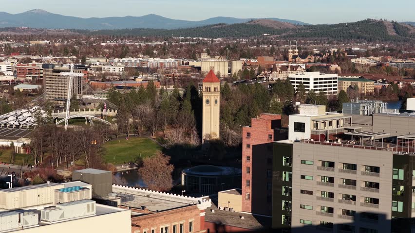 Spokane Clock Tower Riverfront Park