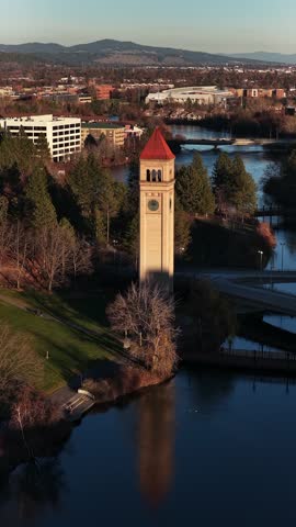 Spokane Clock Tower Riverfront Park