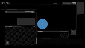 Animation of network of digital icons over interface with data processing against black background. Global networking and computer interface technology concept - Powered by Shutterstock - Get 15% off with code: PIKWIZARD15