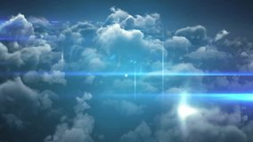 Animation of globe and network of connections over data processing. Global communication business security digital interface and technology concept digitally generated video. - Powered by Shutterstock - Get 15% off with code: PIKWIZARD15