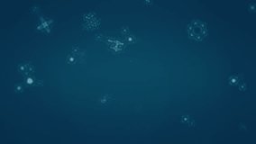 Animation of moving shapes over digital brain. global business and digital interface concept digitally generated video. - Powered by Shutterstock - Get 15% off with code: PIKWIZARD15