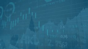 Animation of euro symbol filling up, increasing percentage against stock market data processing. Global economy and business technology concept - Powered by Shutterstock - Get 15% off with code: PIKWIZARD15