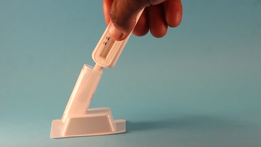 HIV Self-Test Kit with Oral Swab and Test Tube for Rapid At-Home HIV Screening