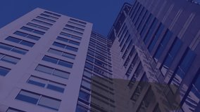 Animation of connections and icons with data processing over cityscape. Global business, cloud computing, connections and data processing concept digitally generated video. - Powered by Shutterstock - Get 15% off with code: PIKWIZARD15