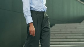 Unrecognizable stylish African American business woman walking in city cropped view female student girl moving office work job university businesswoman formal fashion outdoors confident stride outdoor - Powered by Shutterstock - Get 15% off with code: PIKWIZARD15