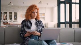 Professional Caucasian woman designer talking on laptop online video call showing color samples indoor at home creative female helping client modern fashion interior girl presenting design on computer - Powered by Shutterstock - Get 15% off with code: PIKWIZARD15