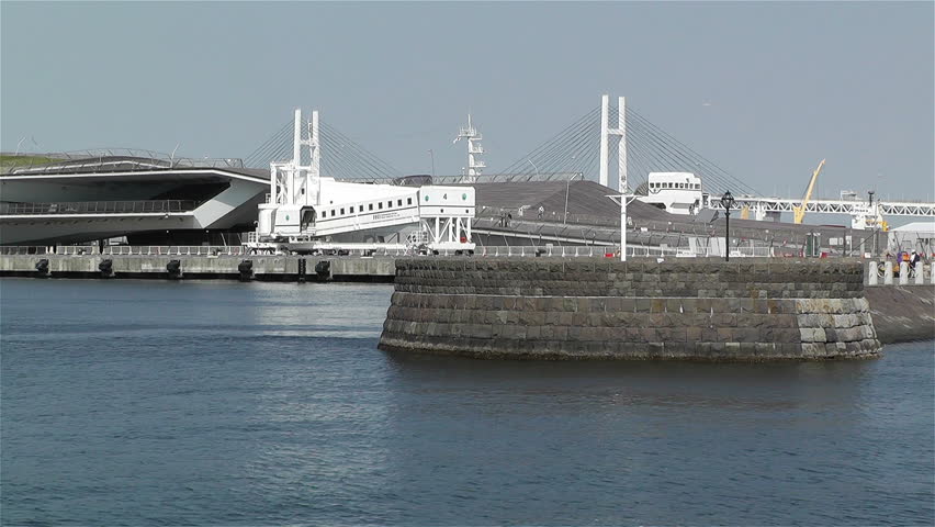 YOKOHAMA, JAPAN - MAY 8: View to Osanbashi Pier Yokohama Japan in 2013
Yokohama is the second largest most populated city in Japan