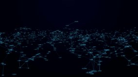 Abstract Futuristic Data Network Connection Video Animated Background - Powered by Shutterstock - Get 15% off with code: PIKWIZARD15