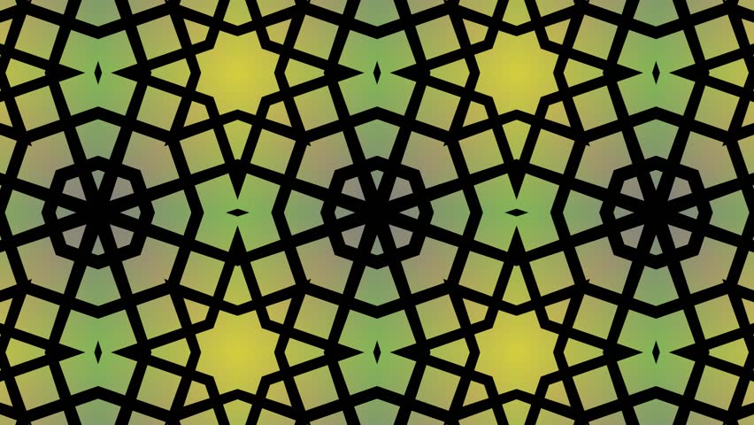 Seamless Arabesque Geometric Pattern Stock Illustration, Decorative Islamic Ornament Design for Digital Art, Textile, Wallpaper, Web Graphics, Posters and Creative Media