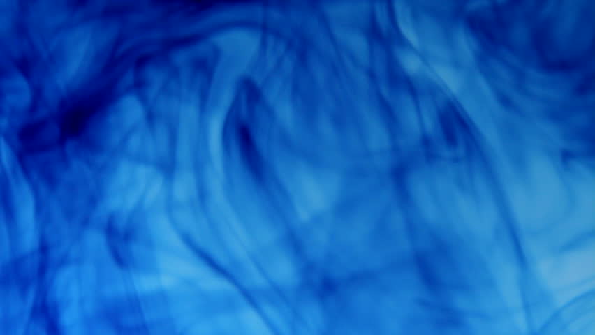 Abstract blue substance