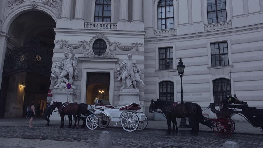 Michaelerplatz, central square in Vienna