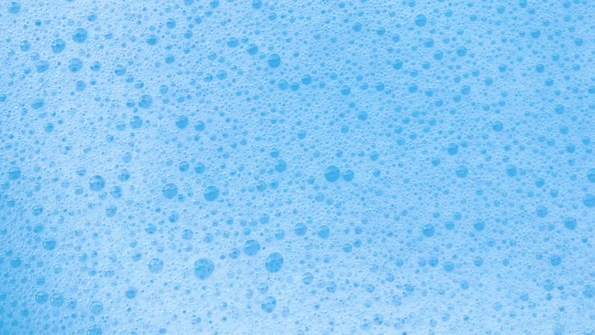 Abstract white soap foam bubbles texture background