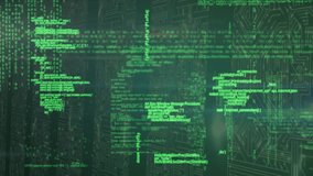 Animation of data processing and connections over integrated circuits. global network, connections, data and technology concept digitally generated video. - Powered by Shutterstock - Get 15% off with code: PIKWIZARD15