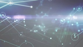 Animation of data processing over caucasian doctors talking. Global medicine and digital interface concept digitally generated video. - Powered by Shutterstock - Get 15% off with code: PIKWIZARD15