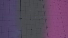 Animation of clock and data processing over dark background. global science, data processing and digital interface concept digitally generated video. - Powered by Shutterstock - Get 15% off with code: PIKWIZARD15