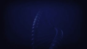 Animation of computer circuit board over dna strand on black background. Global technology, connections, computing and digital interface concept digitally generated video. - Powered by Shutterstock - Get 15% off with code: PIKWIZARD15