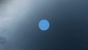 Animation of network of connections with icons over moon, sky with clouds. global networks, connections and digital interface concept digitally generated video. - Powered by Shutterstock - Get 15% off with code: PIKWIZARD15