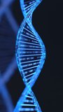 Vertical video of a digital DNA helix structure with binary code data stream. 3D Render - Powered by Shutterstock - Get 15% off with code: PIKWIZARD15