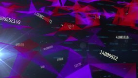 Animation of data processing and spots with scope scanning over virus cells. Global business finances connections and digital interface concept digitally generated video. - Powered by Shutterstock - Get 15% off with code: PIKWIZARD15