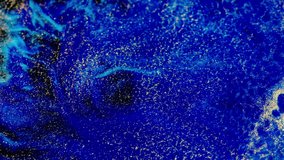 Analog Style Color Ink Swirling Abstract blue water drops Background - Powered by Shutterstock - Get 15% off with code: PIKWIZARD15