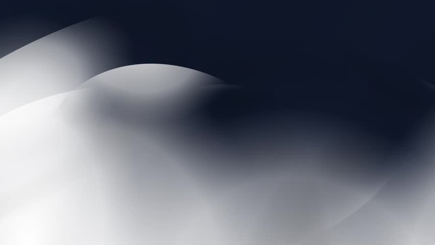 Video of abstract black and white metallic shapes