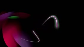 Vibrant purple light trails moving through black background - Powered by Shutterstock - Get 15% off with code: PIKWIZARD15