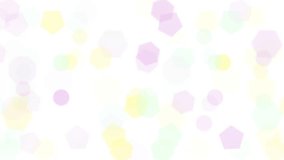 Animated Pastel Geometric Shapes Floating on White Background - Powered by Shutterstock - Get 15% off with code: PIKWIZARD15