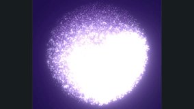 Massive explosion of white and blue particles on a dark blue background. Deep space cosmic nebula effect. - Powered by Shutterstock - Get 15% off with code: PIKWIZARD15