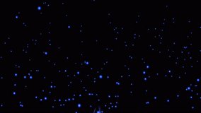 Mystical Glowing Blue Tree of Life on Black Background with Neon Particle Lights Magic Fantasy Nature Digital Motion Graphics for Tech and Creative Visuals - Powered by Shutterstock - Get 15% off with code: PIKWIZARD15