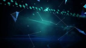 Animation of network of connections over spinning globe. global networking, data processing, computing and digital interface concept digitally generated video. - Powered by Shutterstock - Get 15% off with code: PIKWIZARD15