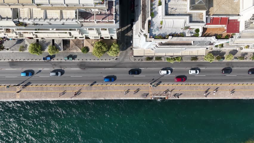 Coastal Road Thessaloniki (Greece), 03 April 2025