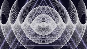 Animation of game over text banner over neon tunnel in seamless pattern and abstract shape. Video game interface and technology concept - Powered by Shutterstock - Get 15% off with code: PIKWIZARD15